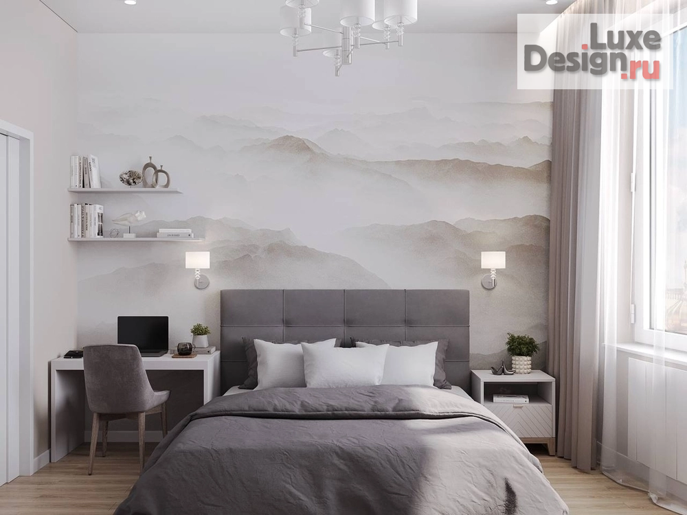 Дизайн интерьера двухкомнатной квартиры "ЖК Крылья" (фото 7)