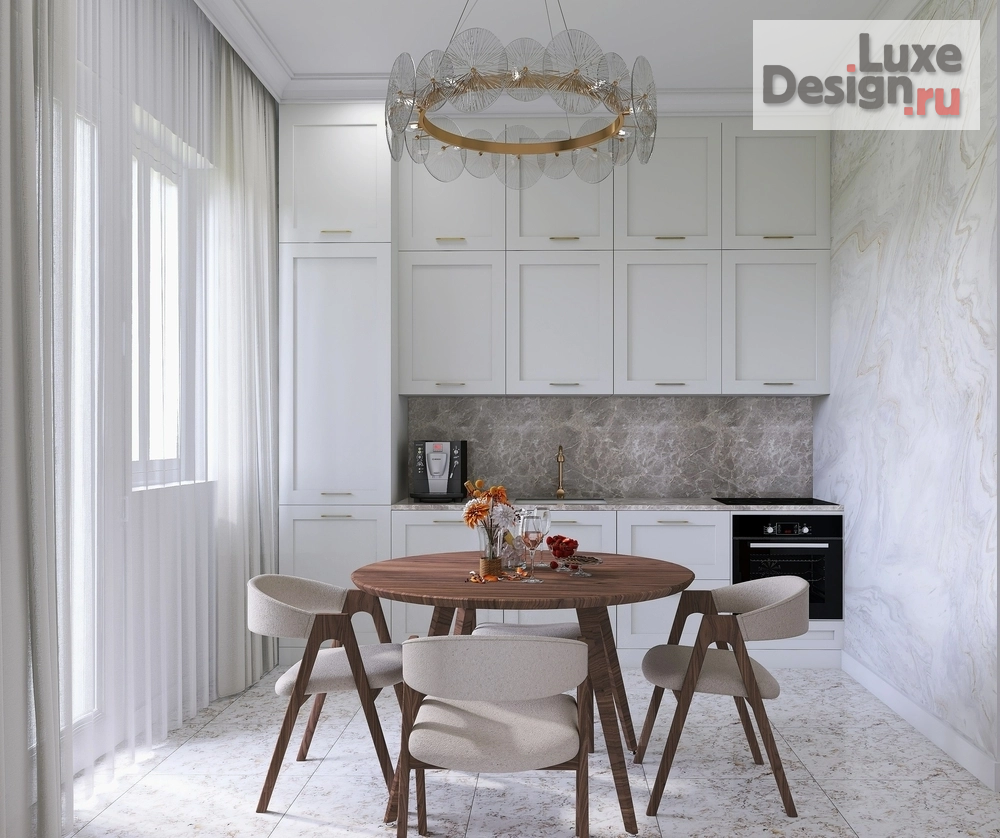 Дизайн интерьера двухкомнатной квартиры "ЖК Настоящее" (фото 9)