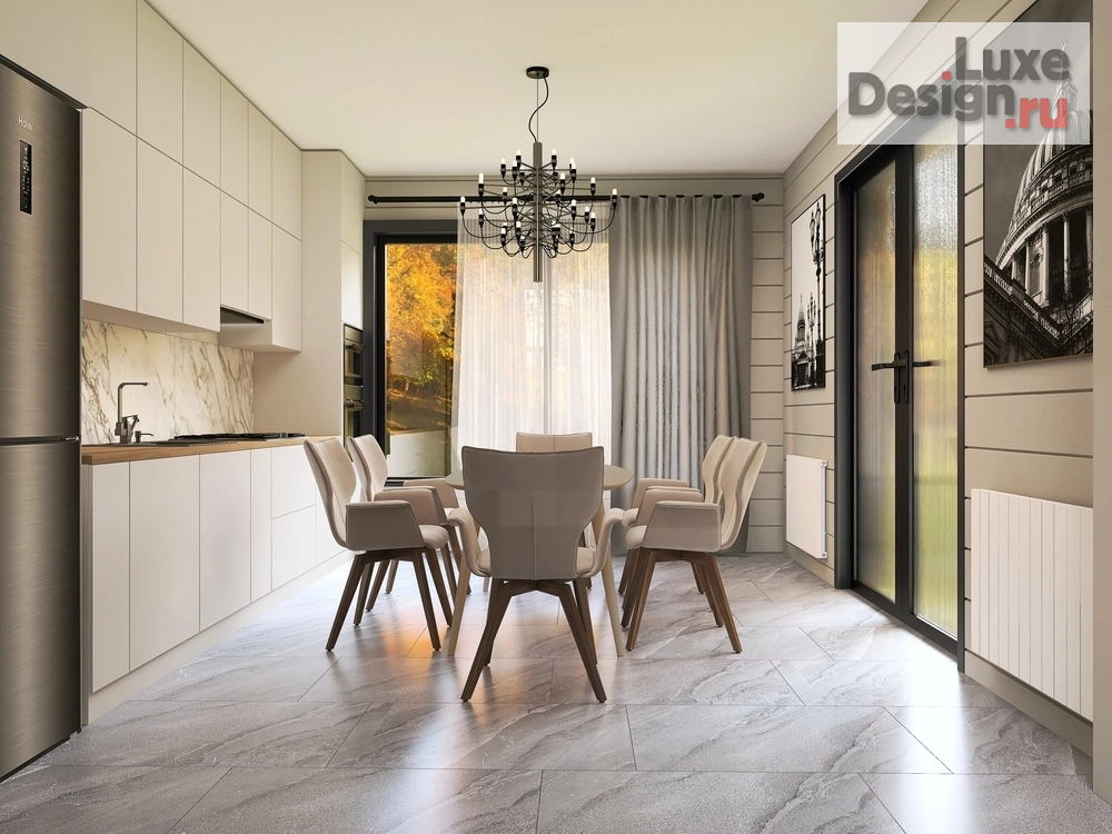 Дизайн интерьера частного дома "Частный дом из бруса" (фото 1)