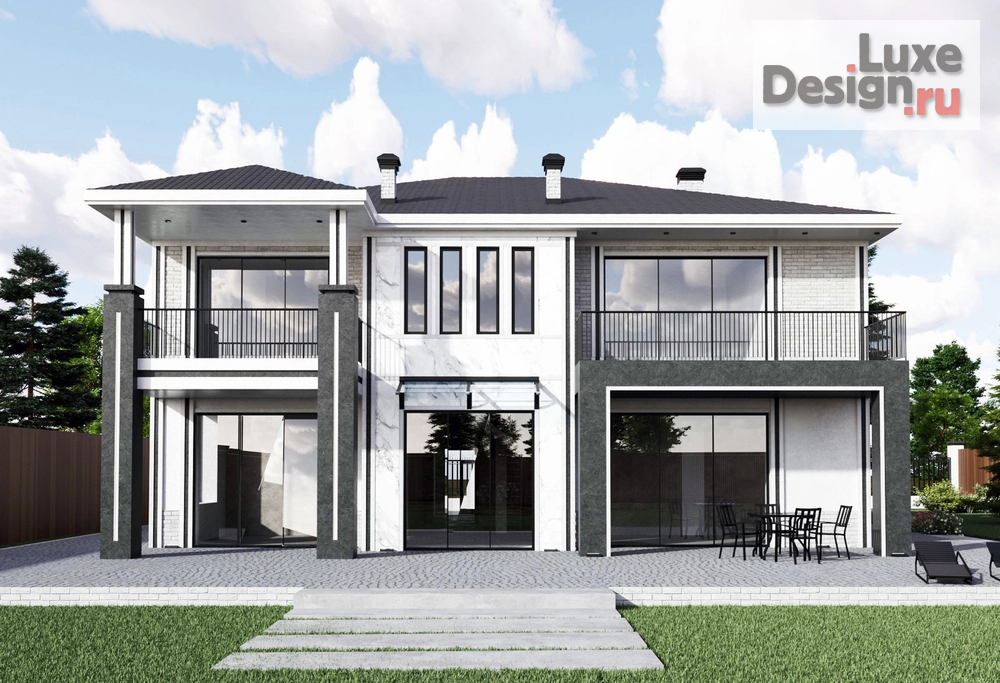 Частная архитектура "Дом в Солнечногорске" (фото 6)