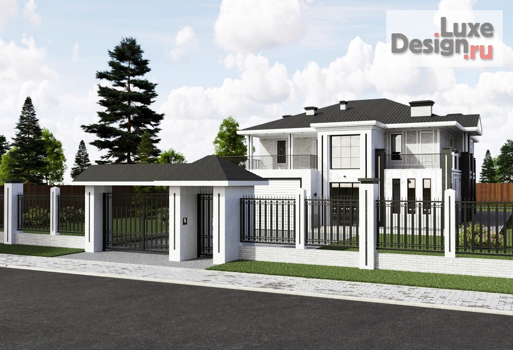 Частная архитектура "Дом в Солнечногорске" (фото 7)