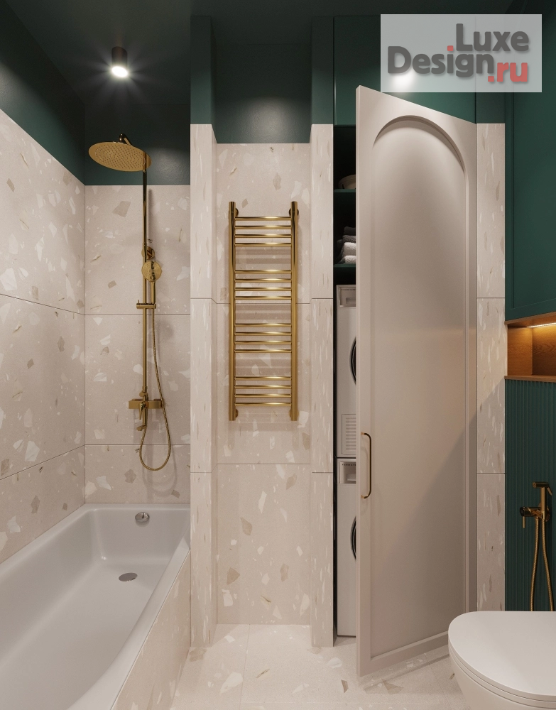 Дизайн интерьера трехкомнатной квартиры "Дизайн проект квартиры в ЖК Балтийский" (фото 8) от дизайнера Володина Анастасия Дизайн интерьера трехкомнатной квартиры "Дизайн проект квартиры в ЖК Балтийский" (фото 8)