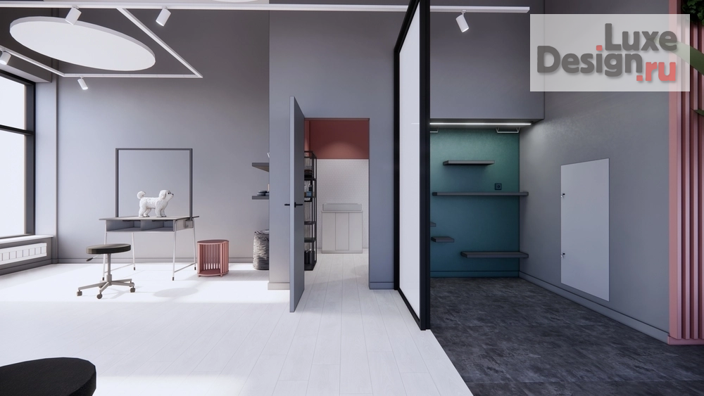 Дизайн интерьера бутика "Зоосалон PETLAND" (фото 8)