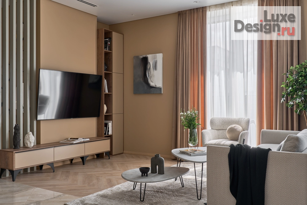Дизайн интерьера трехкомнатной квартиры "ЖК Зиларт" (фото 7)
