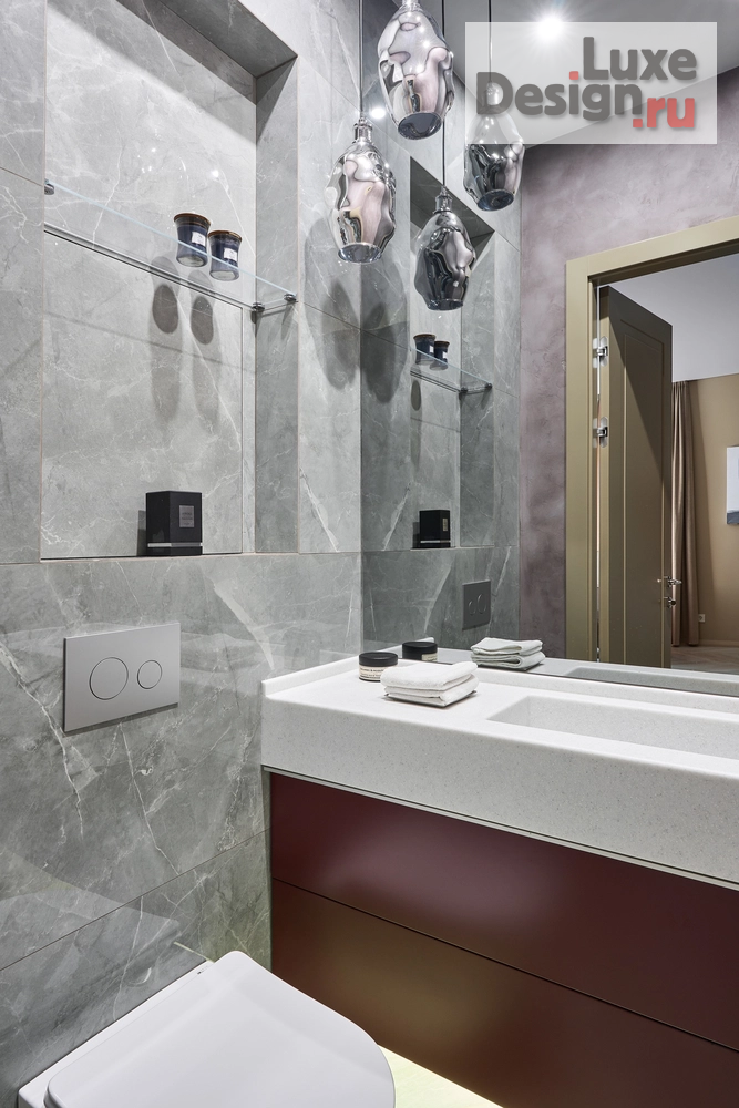 Дизайн интерьера трехкомнатной квартиры "ЖК Зиларт" (фото 13)