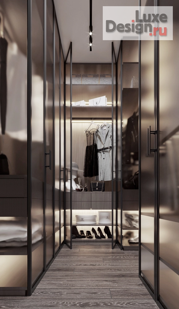 Дизайн интерьера трехкомнатной квартиры "Дизайн-проект квартиры 140м2 в ЖК "Садовые кварталы"" (фото 11)