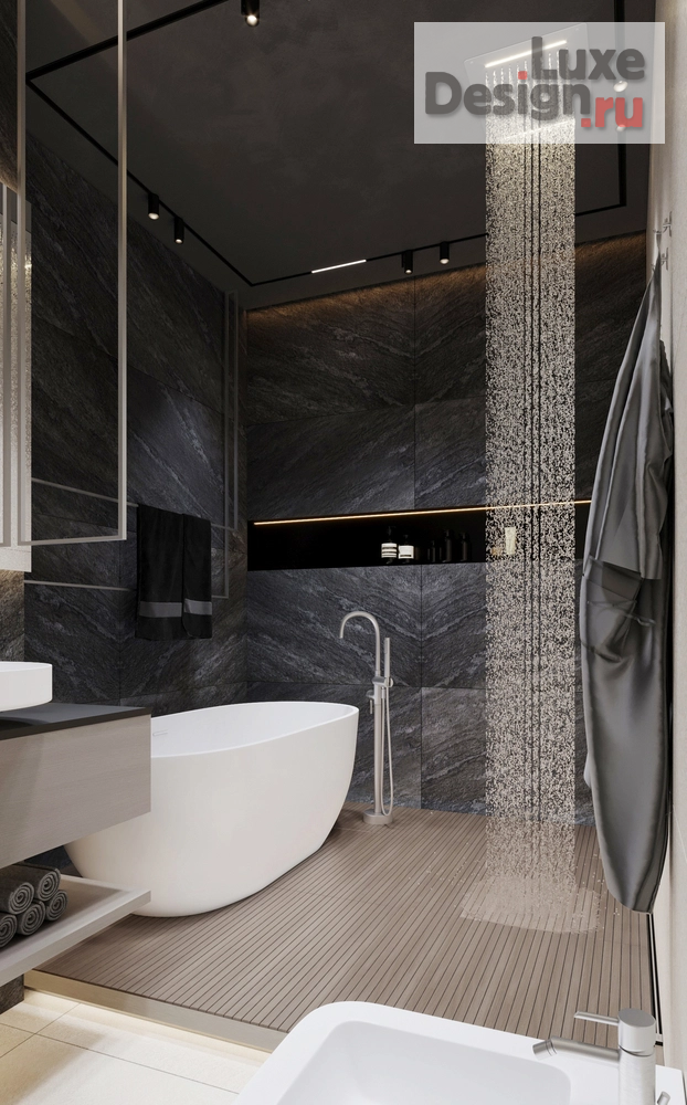 Дизайн интерьера трехкомнатной квартиры "Дизайн-проект квартиры 140м2 в ЖК "Садовые кварталы"" (фото 14)