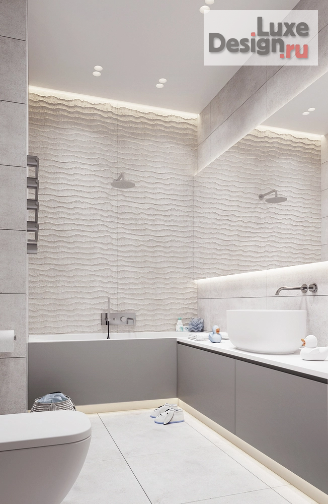 Дизайн интерьера трехкомнатной квартиры "Дизайн-проект квартиры 140м2 в ЖК "Садовые кварталы"" (фото 23)