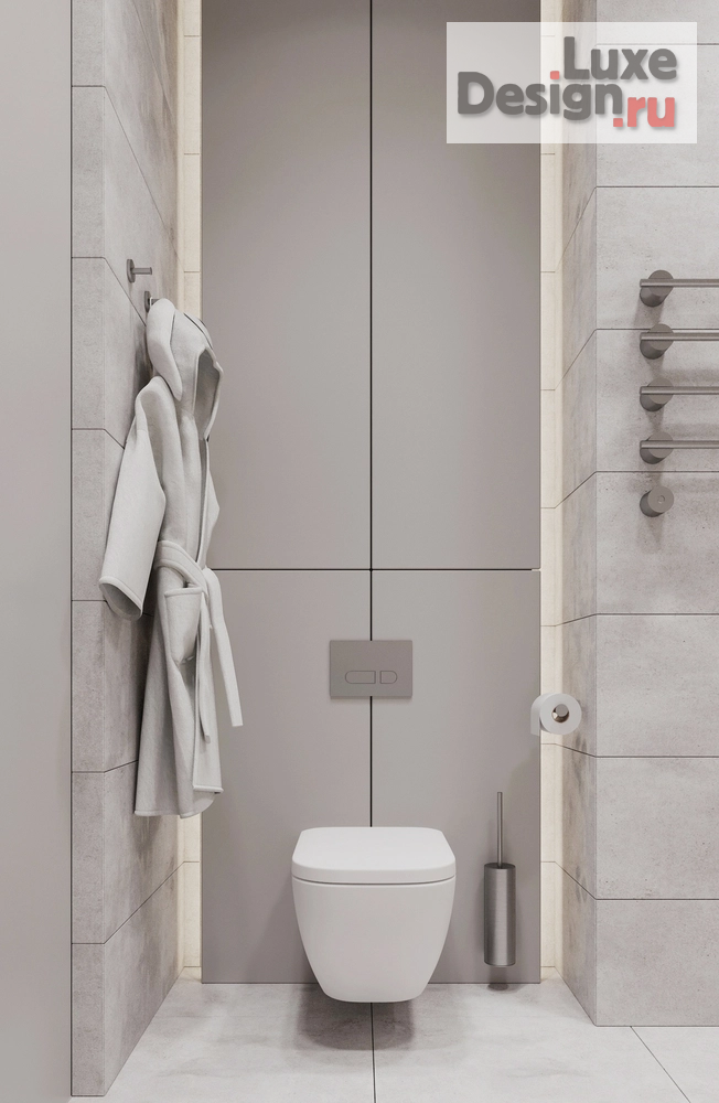 Дизайн интерьера трехкомнатной квартиры "Дизайн-проект квартиры 140м2 в ЖК "Садовые кварталы"" (фото 25)