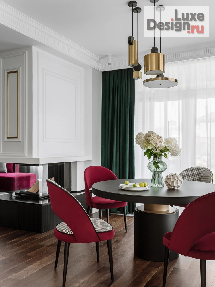 Дизайн интерьера загородного дома "Цветущий сад" (фото 2)