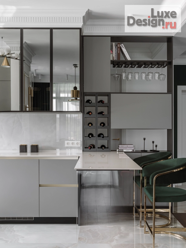 Дизайн интерьера загородного дома "Цветущий сад" (фото 6)