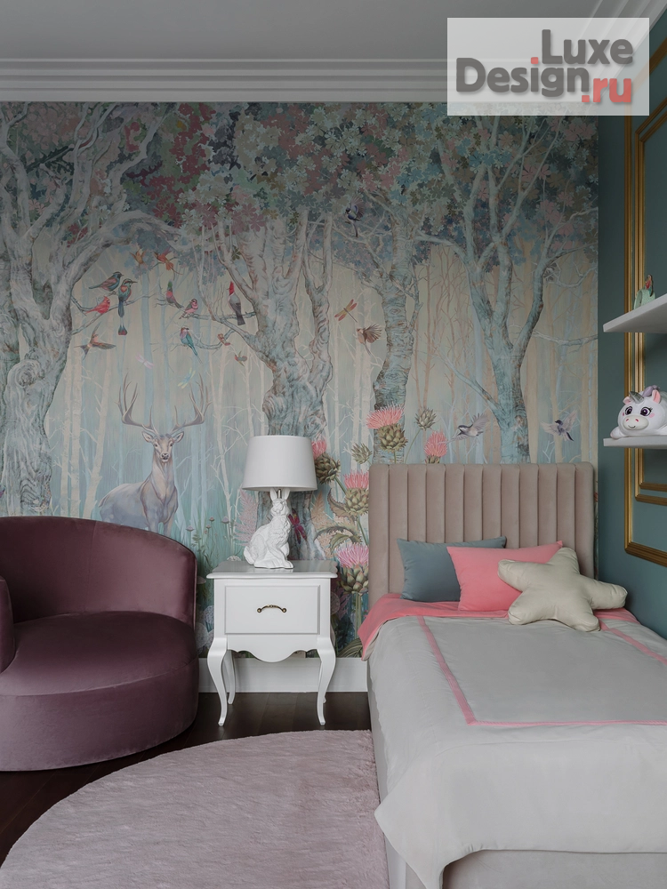 Дизайн интерьера загородного дома "Цветущий сад" (фото 15)