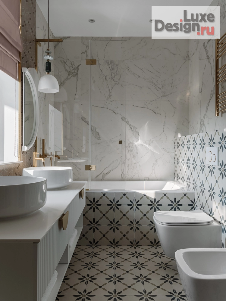 Дизайн интерьера загородного дома "Цветущий сад" (фото 17)