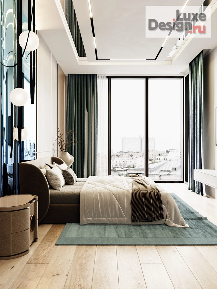 Дизайн интерьера четырехкомнатной квартиры "ЖК "Сердце Столицы"" (фото 8)