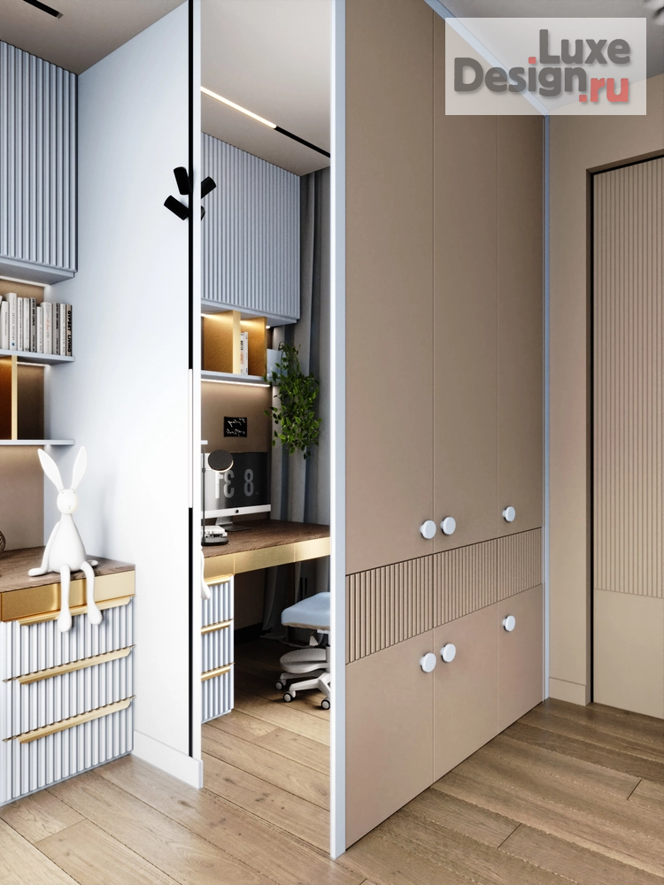 Дизайн интерьера трехкомнатной квартиры "ЖК "Оникс Делюкс"" (фото 15)