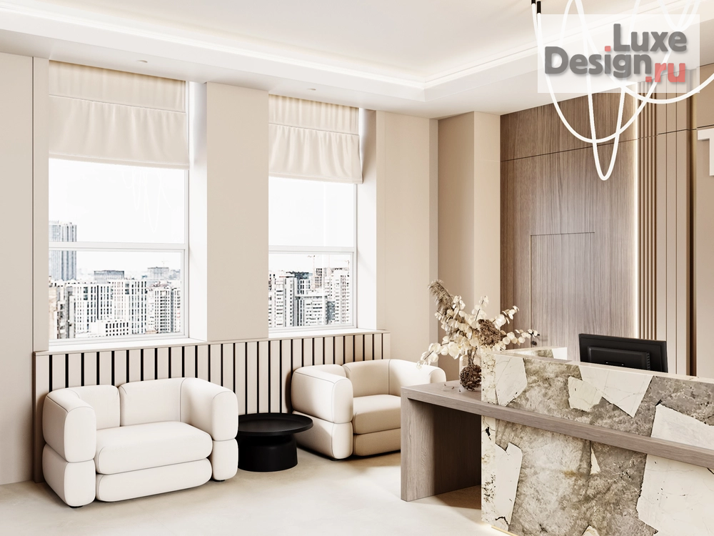 Дизайн интерьера офиса "Современный офис" (фото 2)