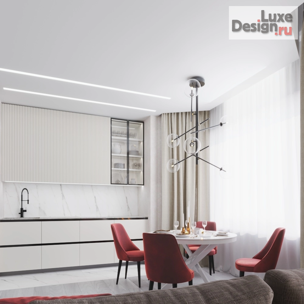 Дизайн интерьера гостиной "дизайн кухни гостиной. " (фото 1)