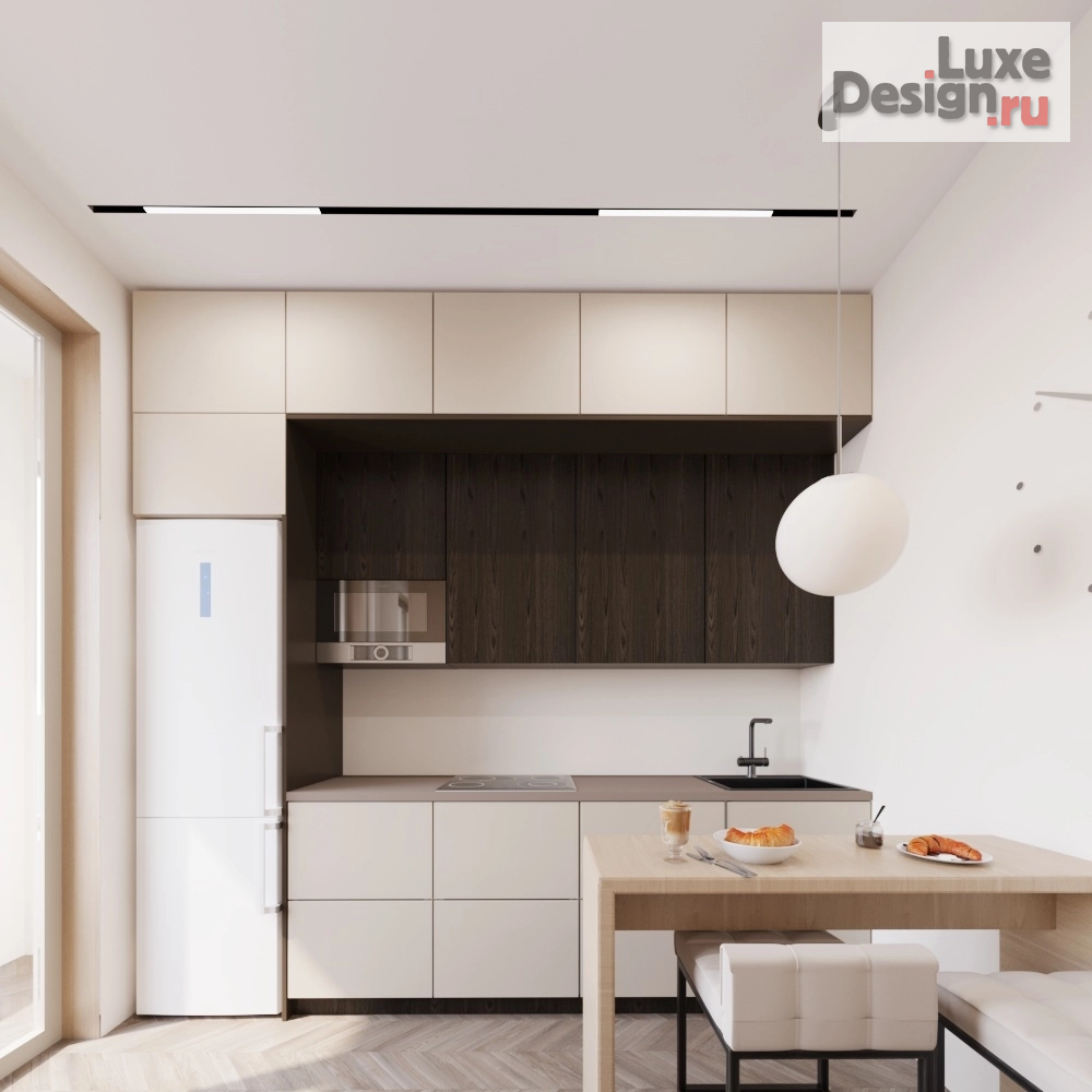 Дизайн интерьера кухни "Кухня. лаконичность" (фото 1)