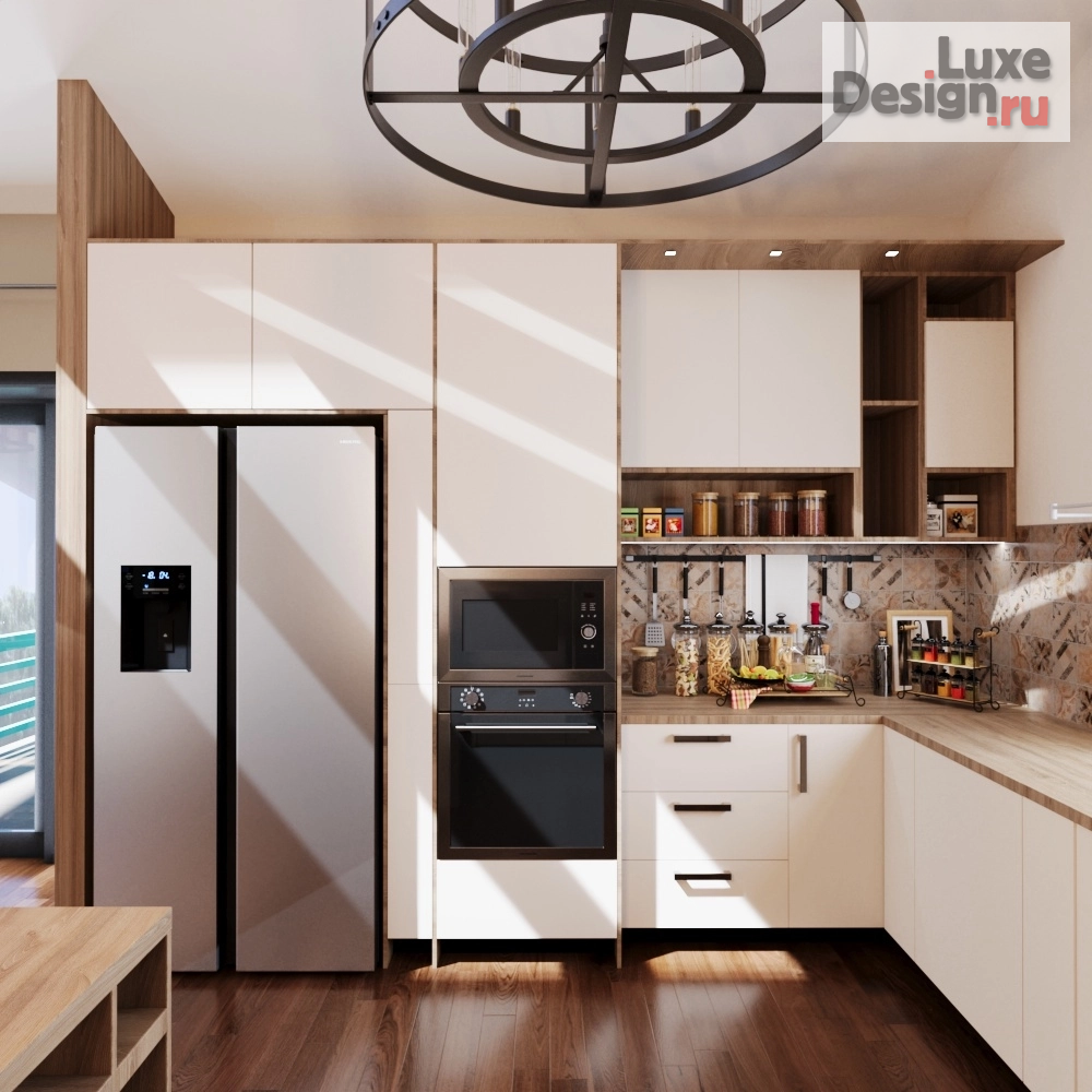 Дизайн интерьера загородного дома "Интерьер дома с элементами эко стиля" (фото 5)