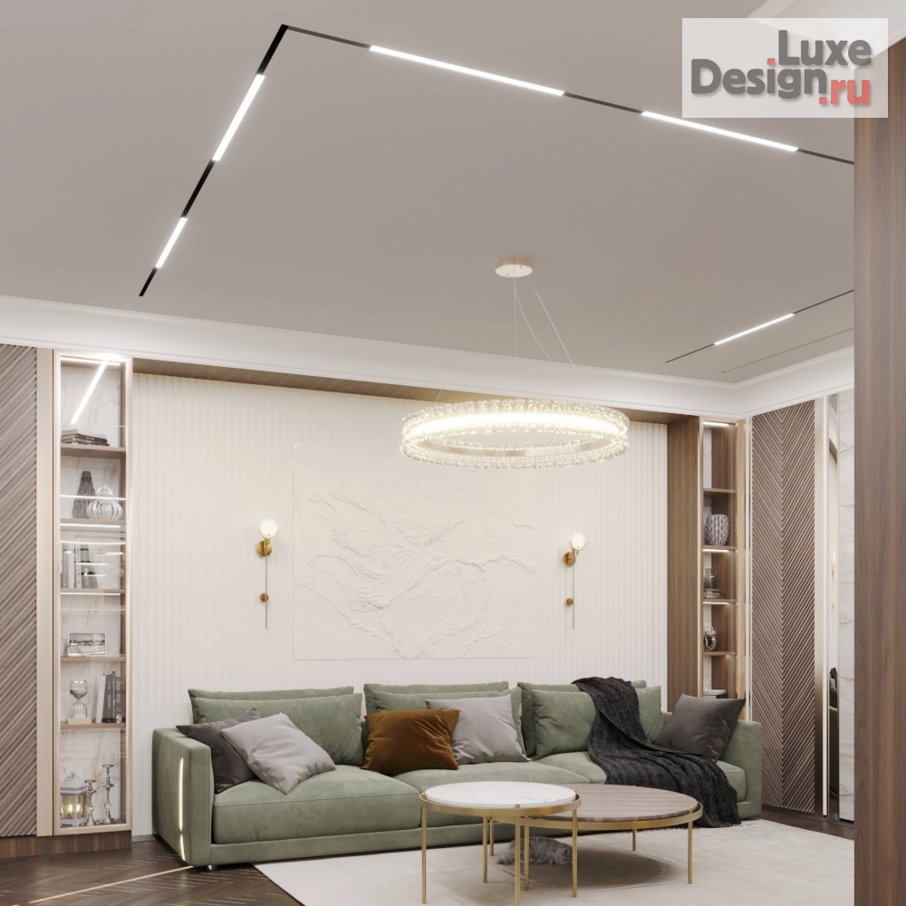 Дизайн интерьера трехкомнатной квартиры "Интерьер квартиры "На грани времен"" (фото 1)