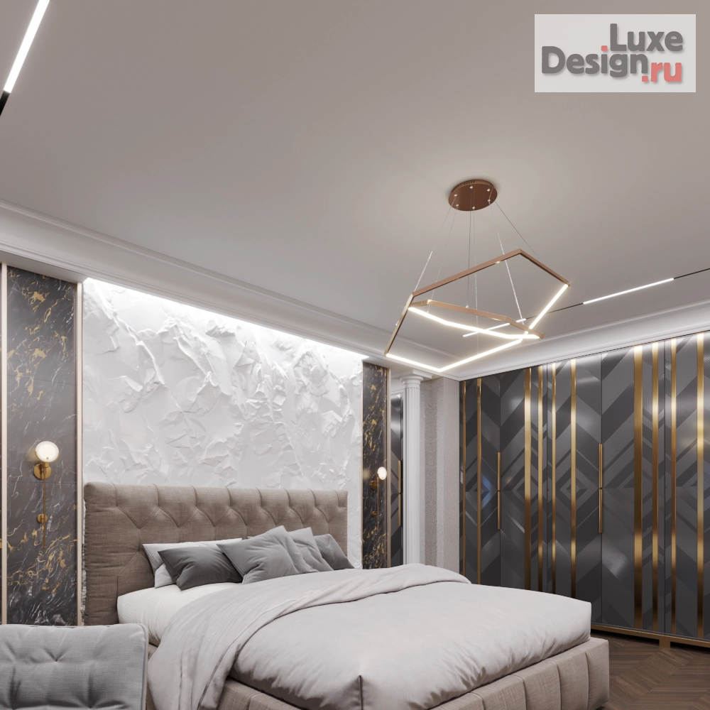 Дизайн интерьера трехкомнатной квартиры "Интерьер квартиры "На грани времен"" (фото 5)