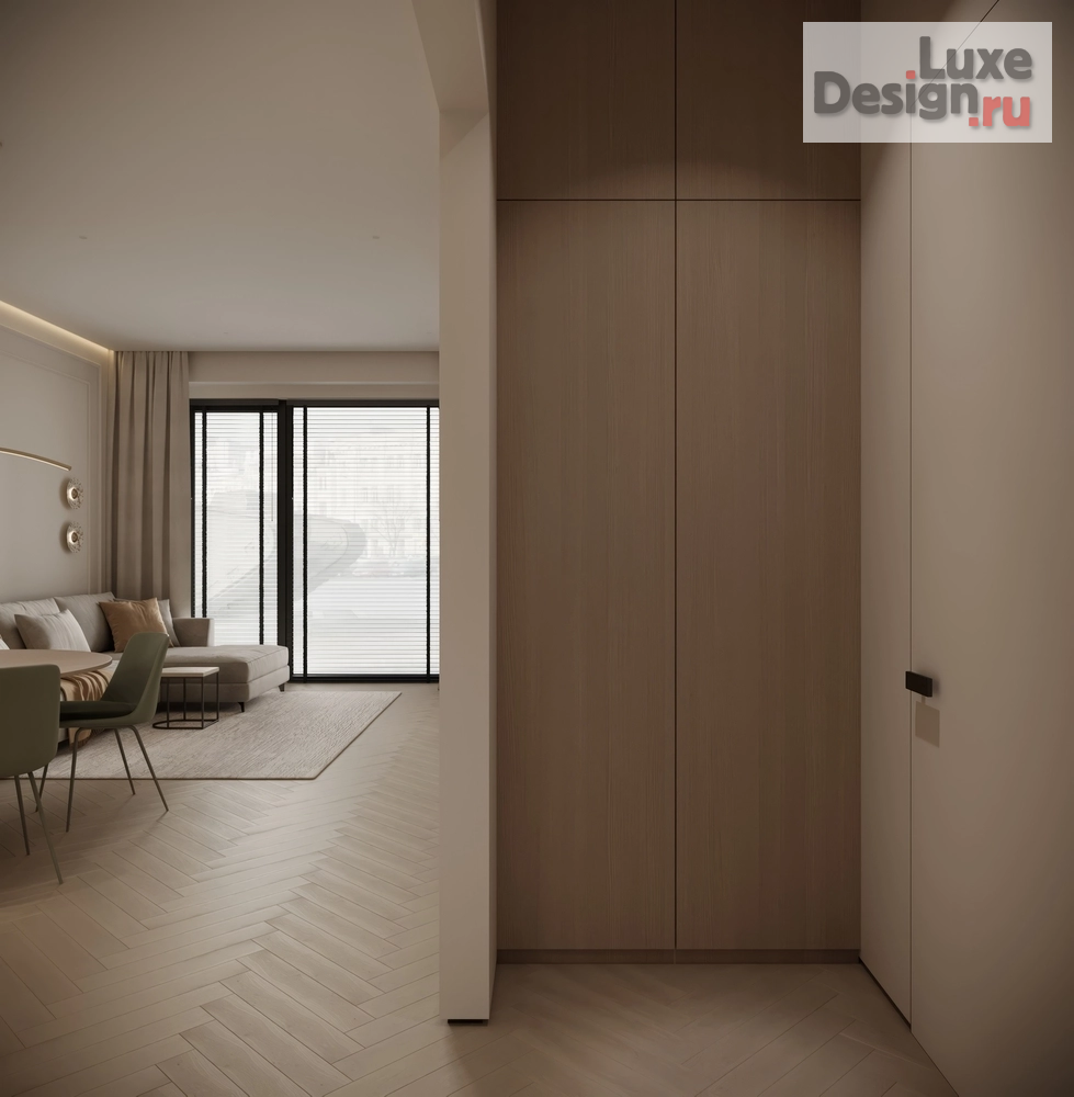 Дизайн интерьера однокомнатной квартиры "Дизайн-проект под сдачу ЖК Hide" (фото 18)