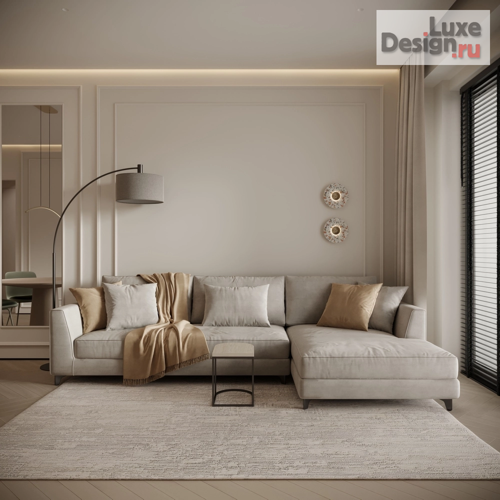 Дизайн интерьера однокомнатной квартиры "Дизайн-проект под сдачу ЖК Hide" (фото 10)