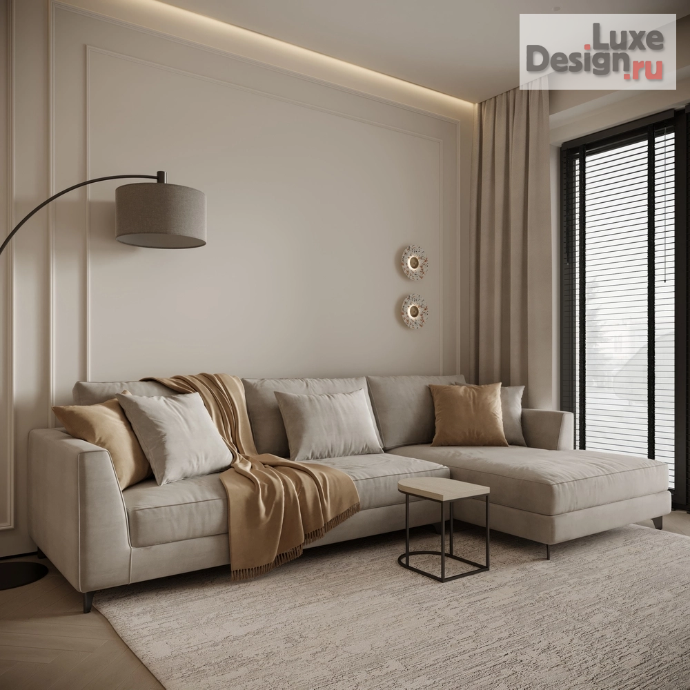 Дизайн интерьера однокомнатной квартиры "Дизайн-проект под сдачу ЖК Hide" (фото 12)