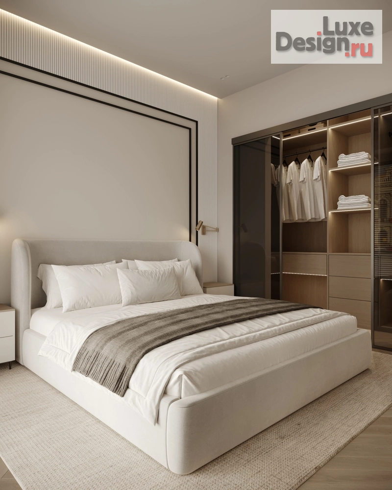 Дизайн интерьера однокомнатной квартиры "Дизайн-проект под сдачу ЖК Hide" (фото 6)