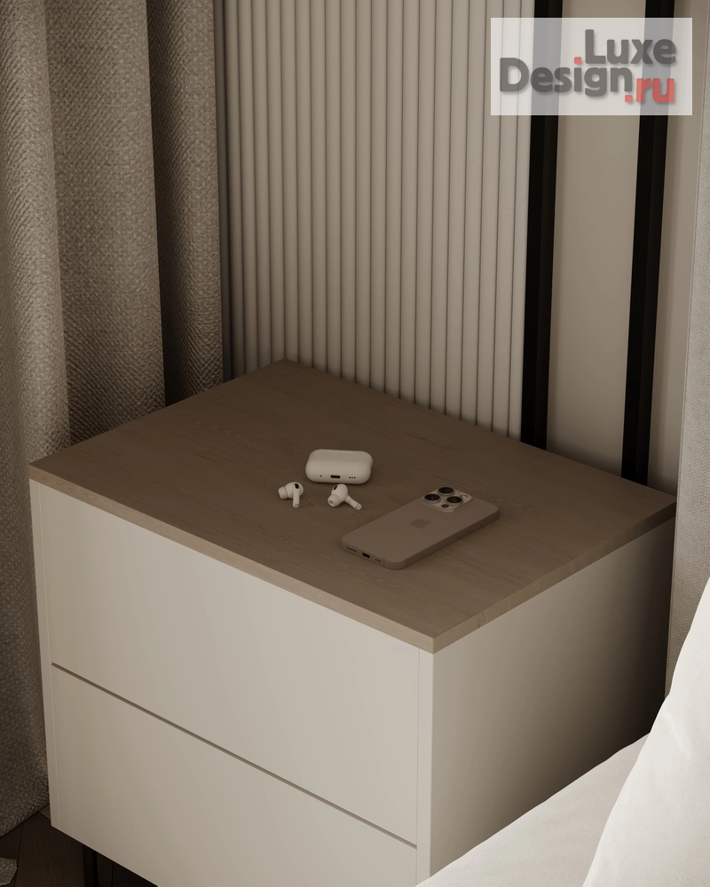 Дизайн интерьера однокомнатной квартиры "Дизайн-проект под сдачу ЖК Hide" (фото 8)