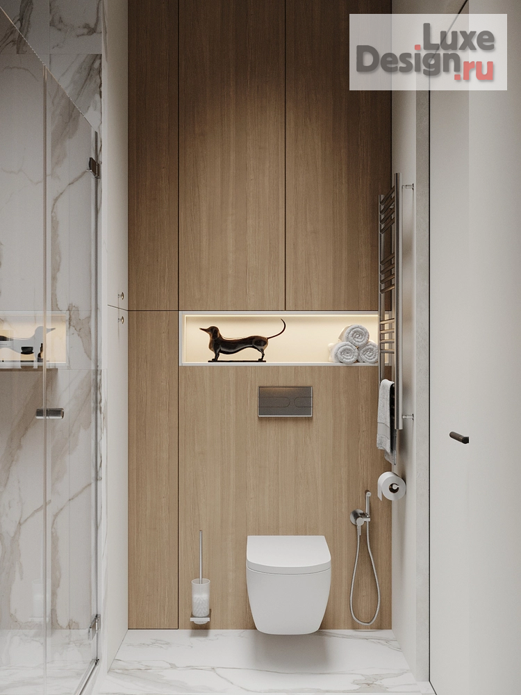 Дизайн интерьера двухкомнатной квартиры "Квартира 54 м2 " (фото 18)