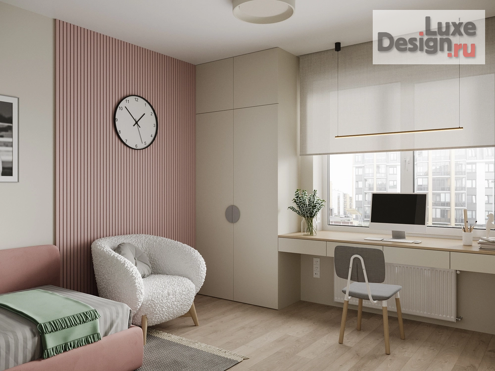 Дизайн интерьера трехкомнатной квартиры "ЖК "Инкери" " (фото 14)