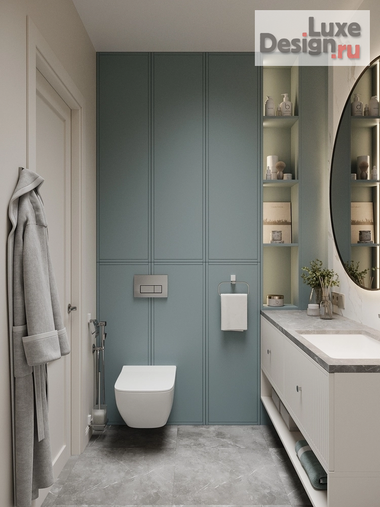 Дизайн интерьера двухкомнатной квартиры "ЖК "Фридом". Москва" (фото 7)