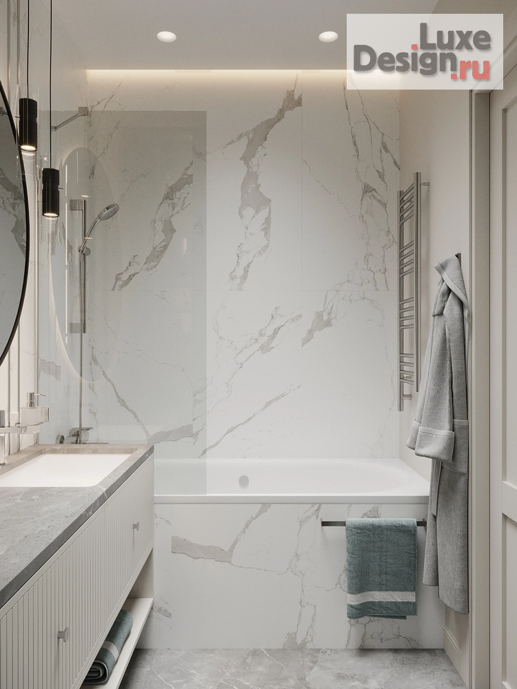 Дизайн интерьера двухкомнатной квартиры "ЖК "Фридом". Москва" (фото 8)