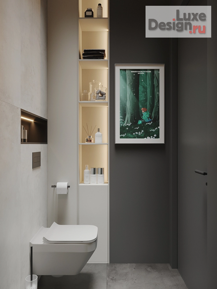 Дизайн интерьера двухкомнатной квартиры "Квартира 54 м2 " (фото 23)