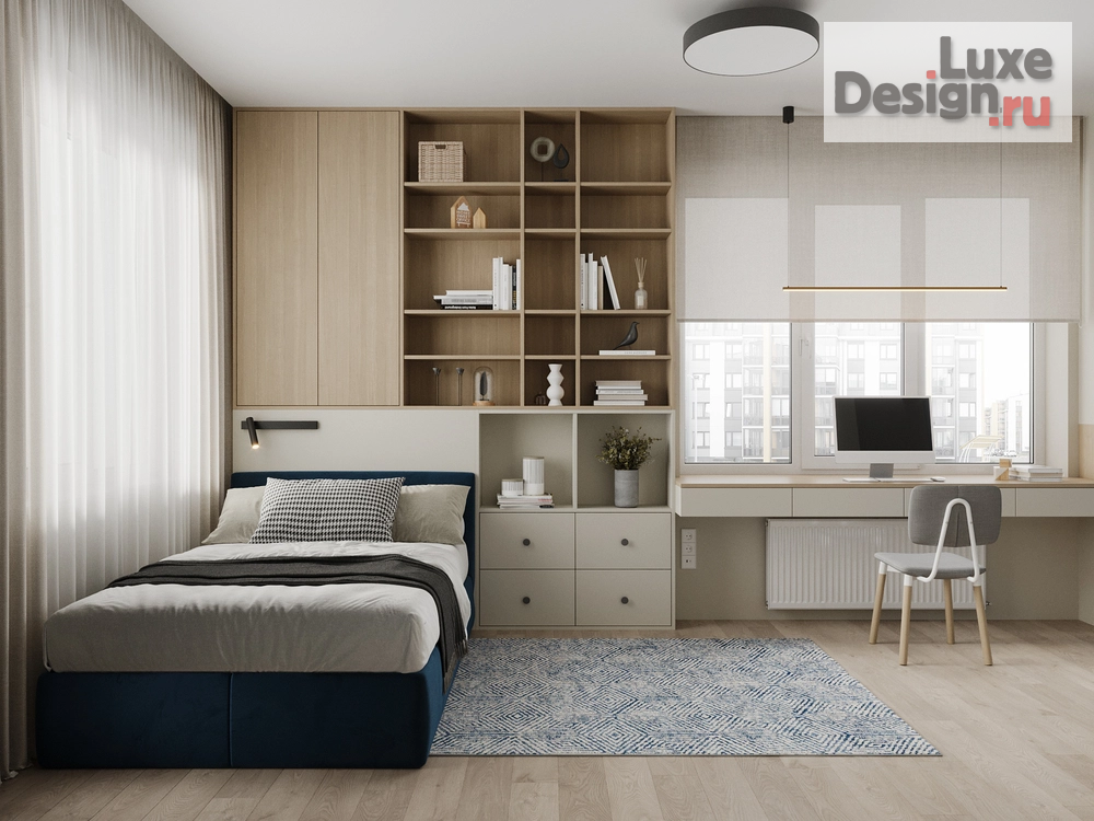 Дизайн интерьера трехкомнатной квартиры "ЖК "Инкери" " (фото 7)