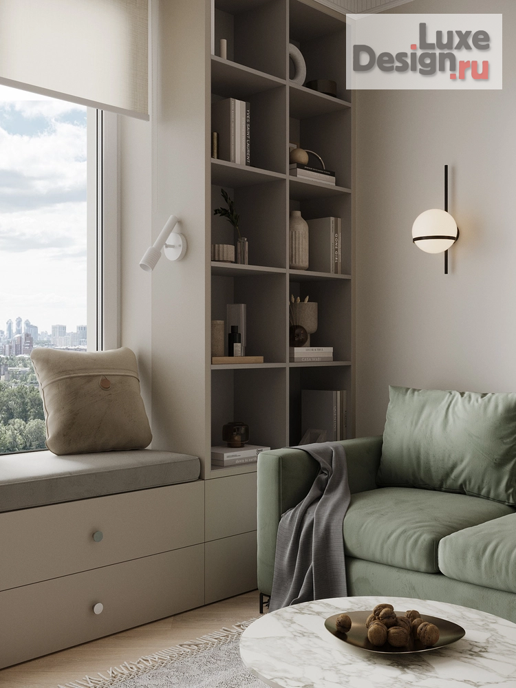 Дизайн интерьера двухкомнатной квартиры "ЖК "Фридом". Москва" (фото 13)
