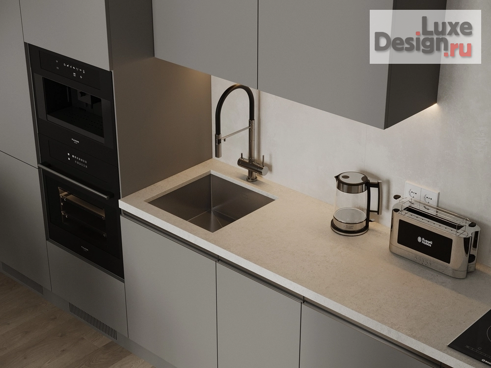 Дизайн интерьера трехкомнатной квартиры "ЖК "Инкери" " (фото 6)