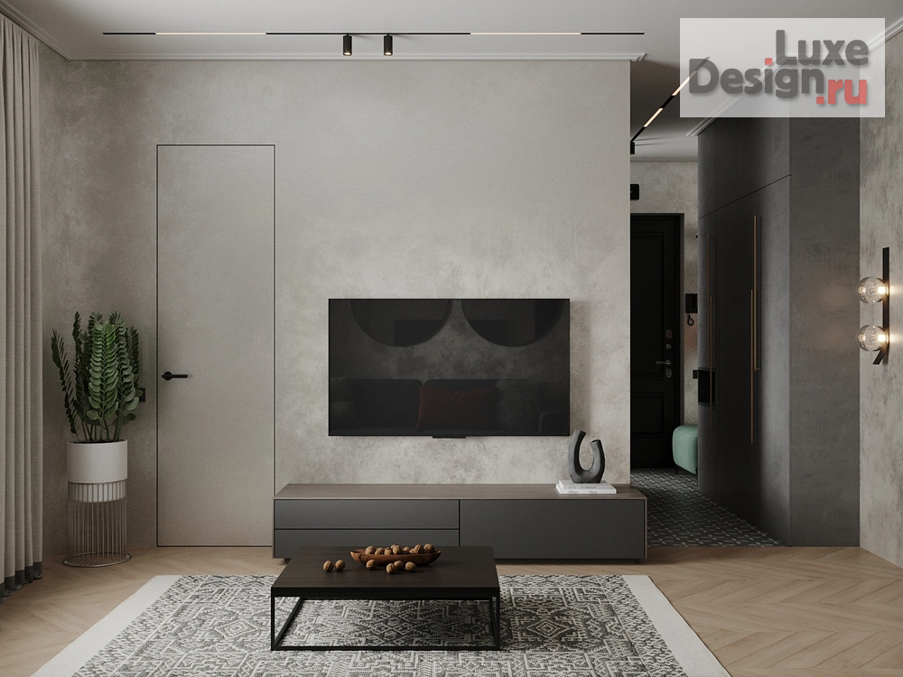 Дизайн интерьера двухкомнатной квартиры "Квартира 54 м2 " (фото 4)