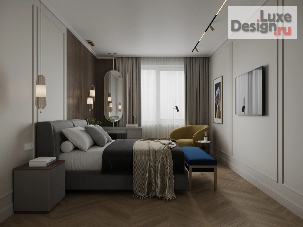 Дизайн интерьера трехкомнатной квартиры "Квартира в Санкт-Петербурге " (фото 14)