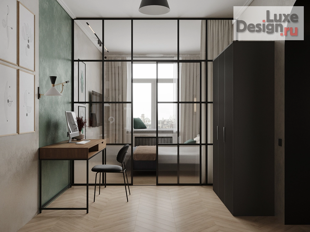 Дизайн интерьера двухкомнатной квартиры "Квартира 54 м2 " (фото 9)