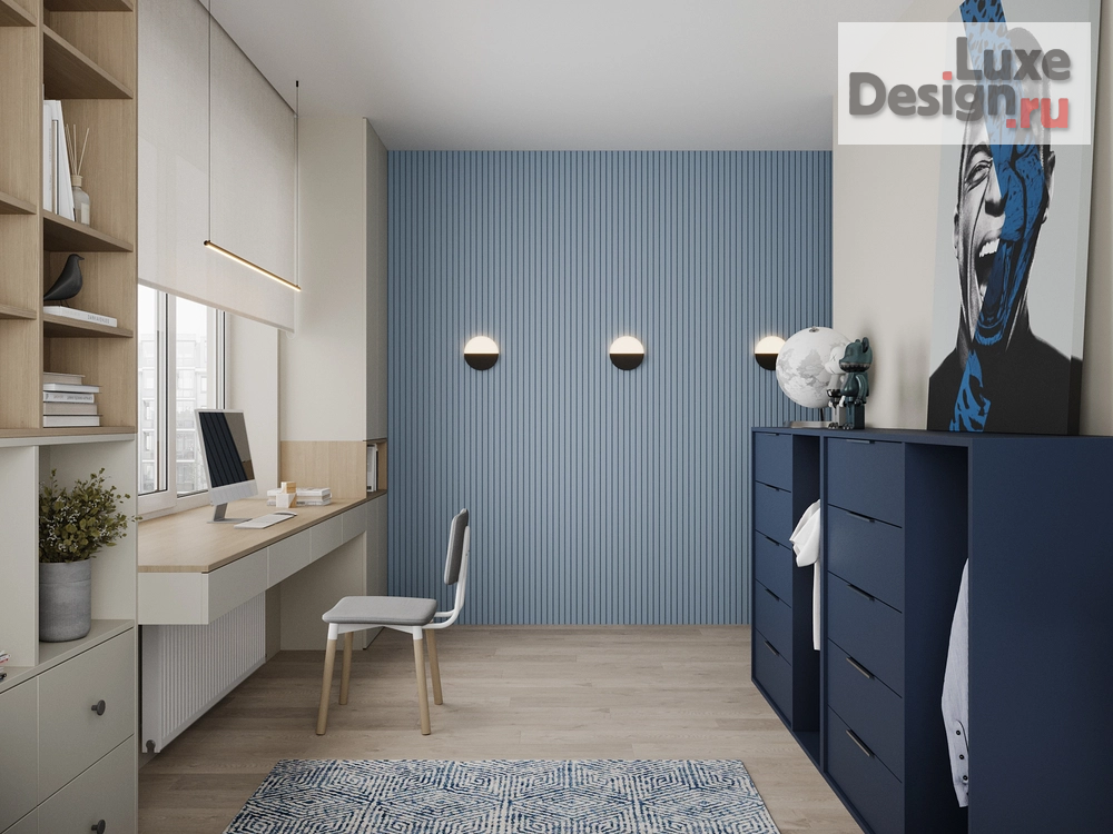 Дизайн интерьера трехкомнатной квартиры "ЖК "Инкери" " (фото 10)