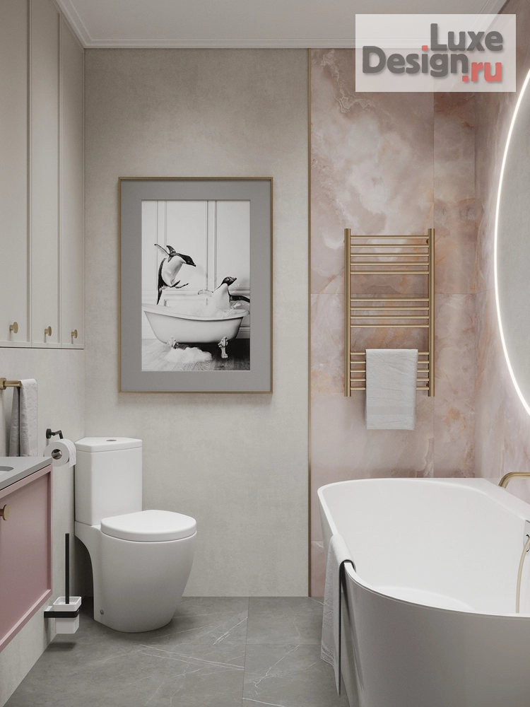 Дизайн интерьера трехкомнатной квартиры "Квартира в Санкт-Петербурге " (фото 28)