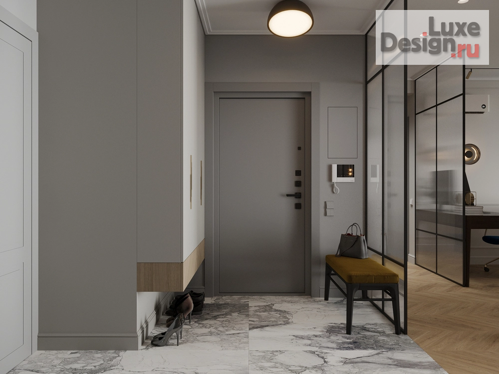 Дизайн интерьера трехкомнатной квартиры "Квартира в Санкт-Петербурге " (фото 6)