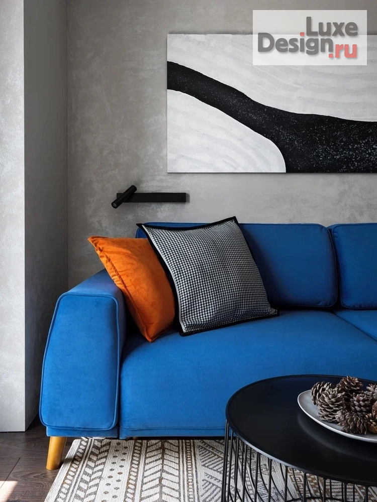 Дизайн интерьера однокомнатной квартиры "Квартира  ЖК "Д1"" (фото 2)