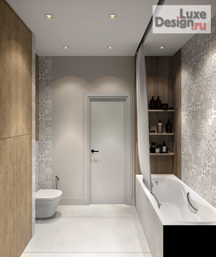 Дизайн интерьера квартиры "3D квартиры 61 кв.м. жк Грин Парк" (фото 19)