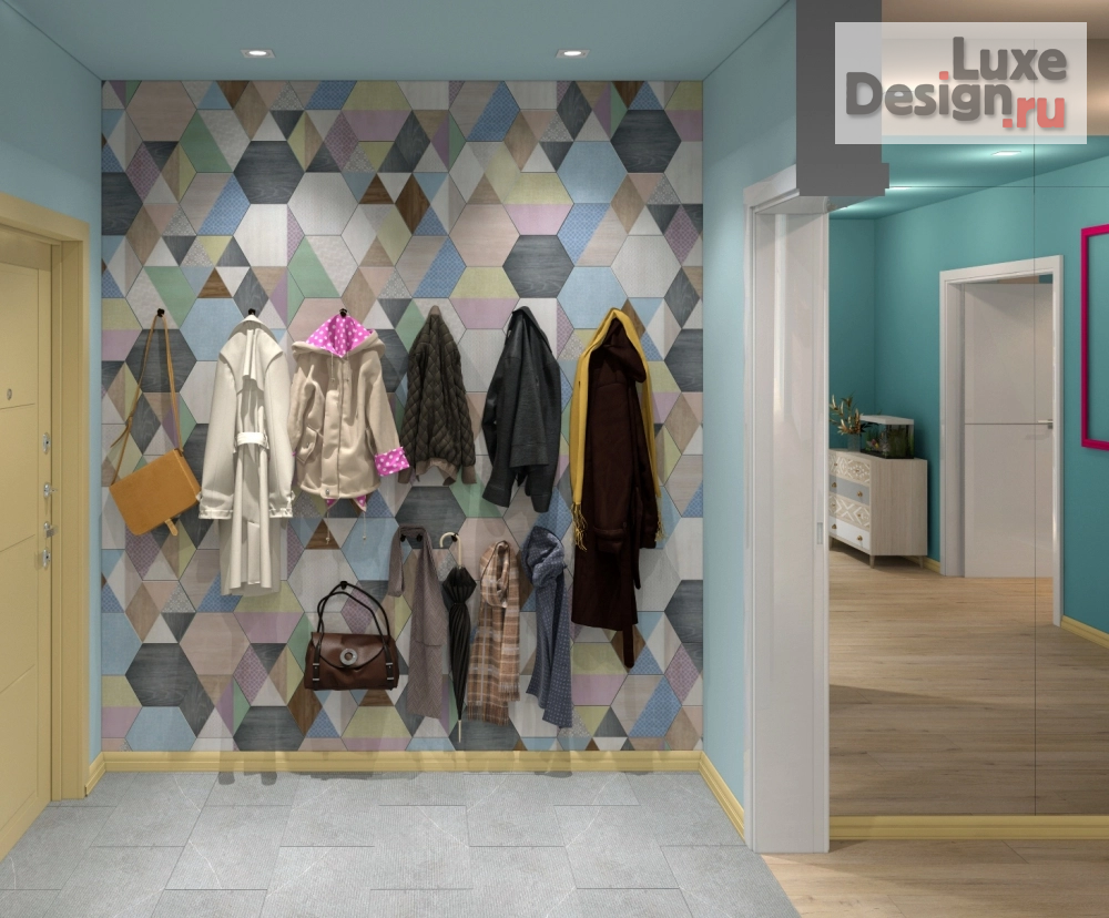 Дизайн интерьера квартиры "3D квартиры в Москве ул Островитянова" (фото 8)