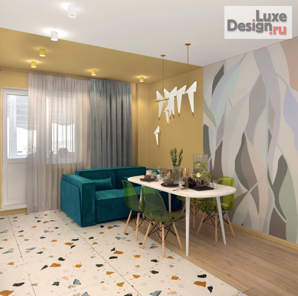 Дизайн интерьера квартиры "3D квартиры в Москве ул Островитянова" (фото 24)