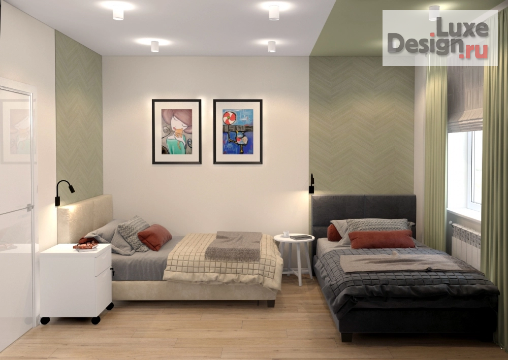 Дизайн интерьера квартиры "3D квартиры в Москве ул Островитянова" (фото 33)