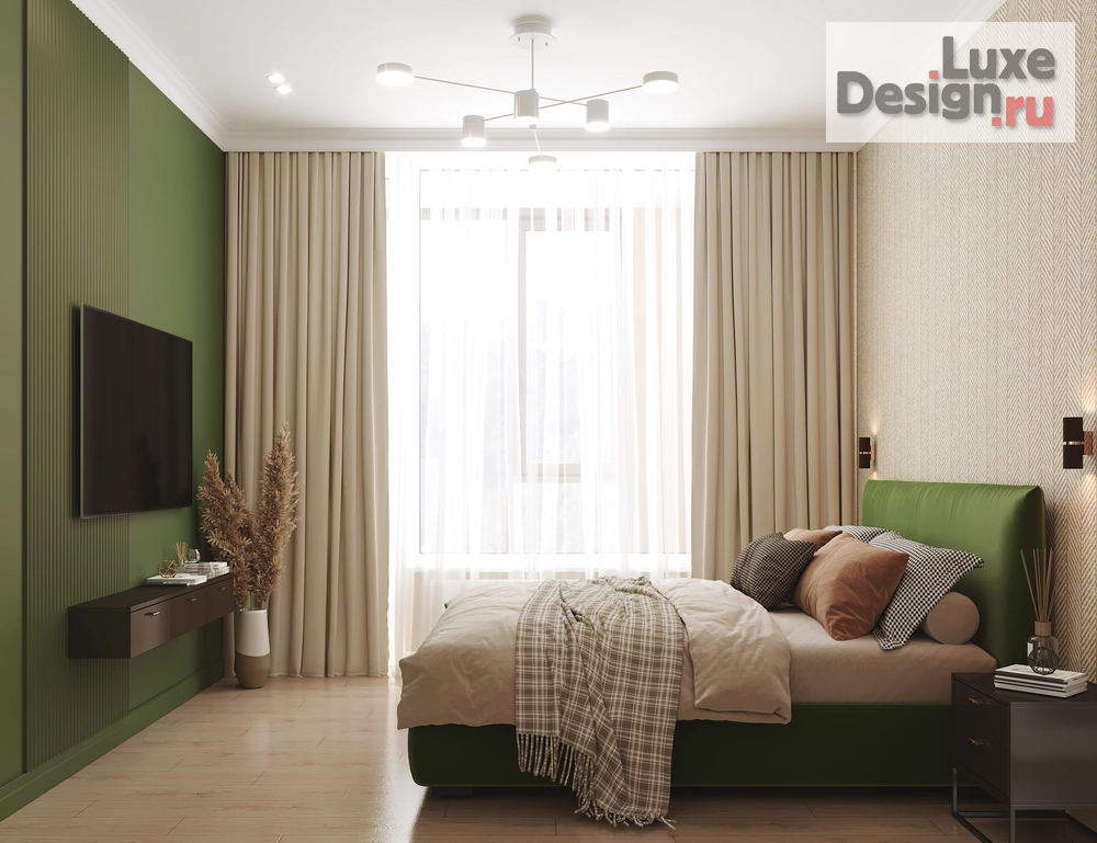 Дизайн интерьера трехкомнатной квартиры "Интерьер квартиры в ЖК "Alia"" (фото 17)